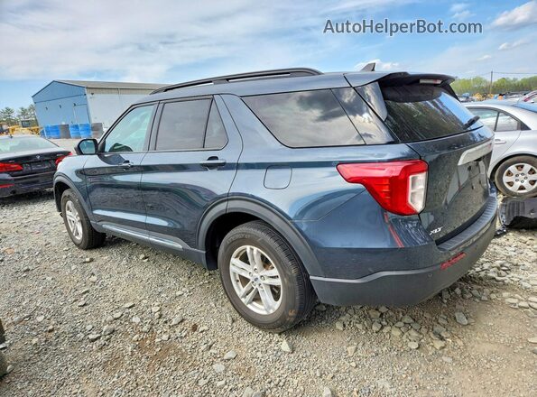 1FMSK8DH3RGA43216 2024 FORD EXPLORER Серый Задняя левая четверть