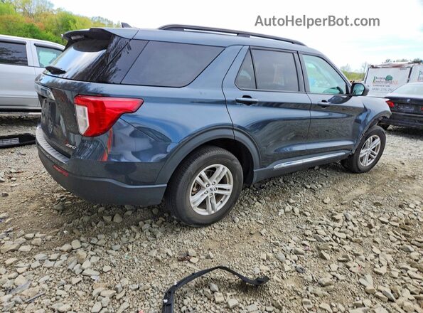 1FMSK8DH3RGA43216 2024 FORD EXPLORER Серый Задняя правая четверть