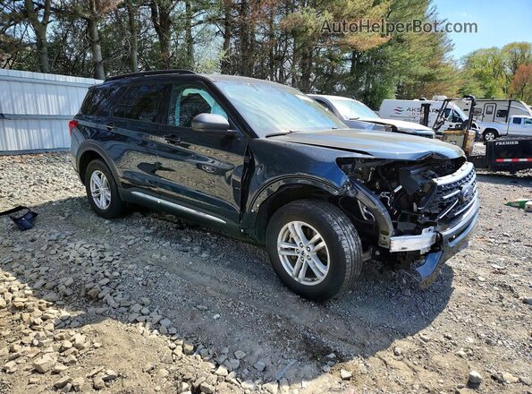 1FMSK8DH3RGA43216 2024 FORD EXPLORER Серый Передняя правая четверть