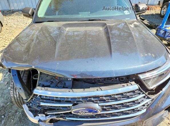 1FMSK8DH3RGA43216 2024 FORD EXPLORER Серый Вид подкапотного пространства