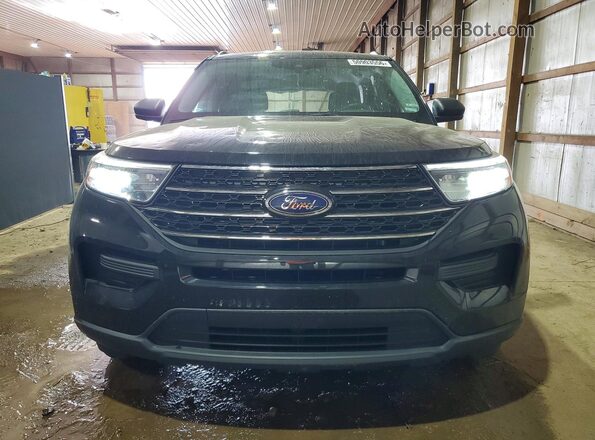 1FMSK8DH4LGD14338 2020 FORD EXPLORER Черный Вид спереди