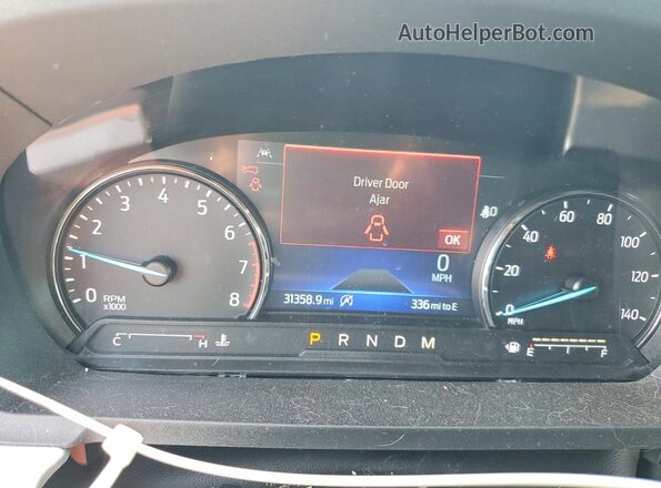 1FMSK8DH4LGD14338 2020 FORD EXPLORER Черный Вид щитка приборов