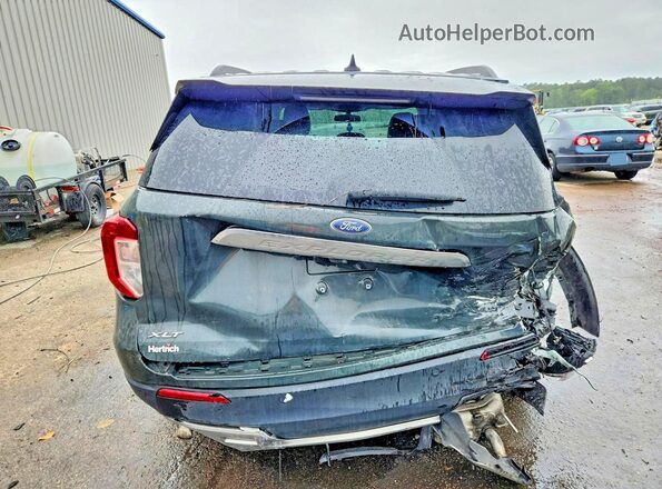 1FMSK8DH4MGC18078 2021 FORD FORD EXPLORER Gray Հետևի տեսք