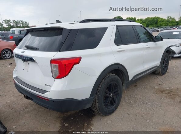 1FMSK8DH4MGC38962 2021 FORD FORD EXPLORER White Задня права чверть
