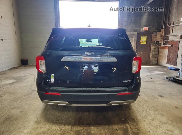 1FMSK8DH4NGA99563 2022 FORD EXPLORER Black Vista trasera
