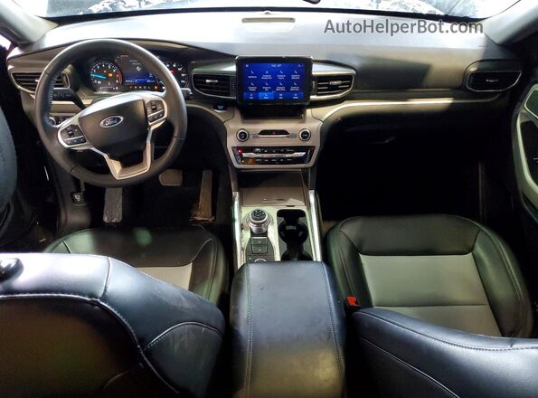 1FMSK8DH4RGA19149 2024 FORD EXPLORER Черный Вид панели приборов