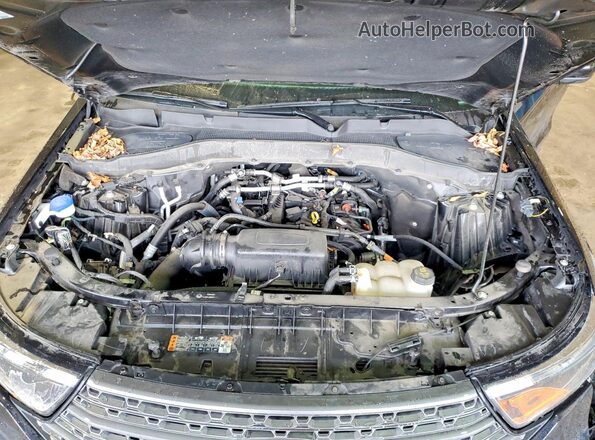 1FMSK8DH4RGA19149 2024 FORD EXPLORER Черный Вид подкапотного пространства