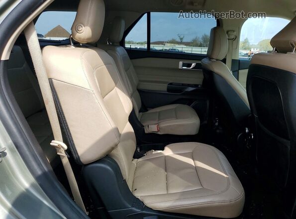 1FMSK8DH5LGA57576 2020 FORD FORD EXPLORER Зеленый Вид задней части салона