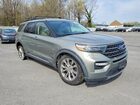 2020 Ford Explorer Xlt Зеленый vin: 1FMSK8DH5LGA57576