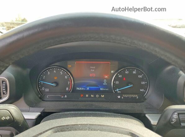 1FMSK8DH5LGA57576 2020 FORD FORD EXPLORER Зеленый Вид щитка приборов