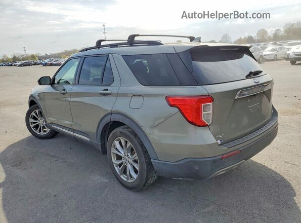 1FMSK8DH5LGA57576 2020 FORD FORD EXPLORER Зеленый Задняя левая четверть