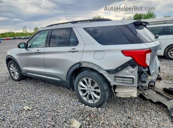 1FMSK8DH5LGB34172 2020 FORD EXPLORER Серебряный Задняя левая четверть