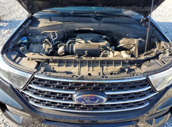 1FMSK8DH5LGB73179 2020 FORD EXPLORER Black Widok komory silnika