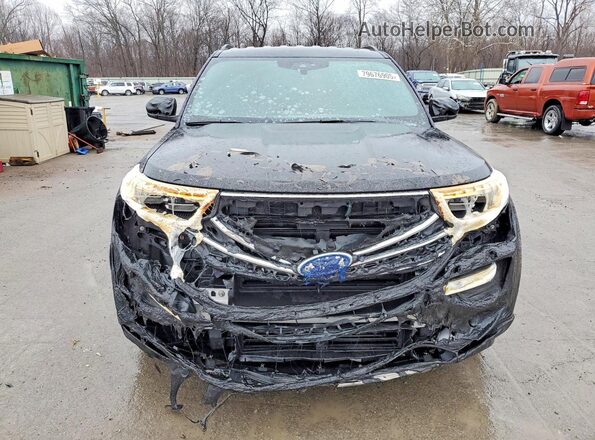 1FMSK8DH5LGC08478 2020 FORD EXPLORER Черный Вид спереди