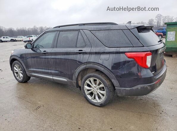1FMSK8DH5LGC08478 2020 FORD EXPLORER Черный Задняя левая четверть