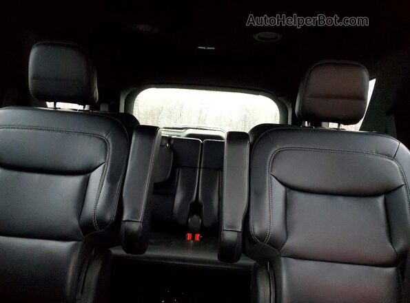 1FMSK8DH5LGC08478 2020 FORD EXPLORER Черный Вид задних сидений
