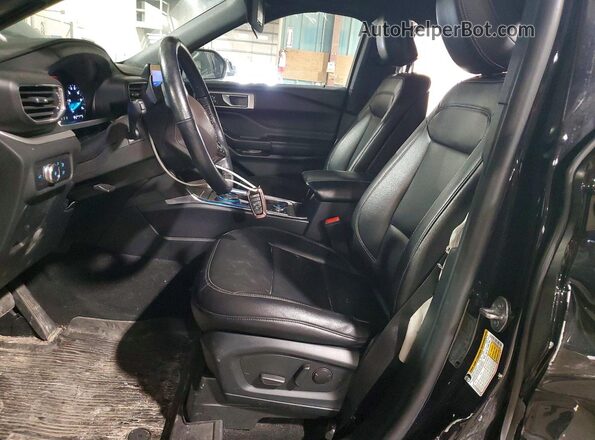 1FMSK8DH5LGC27340 2020 FORD EXPLORER Black Widok wnętrza z przodu