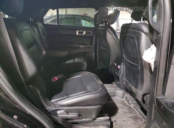 1FMSK8DH5LGC27340 2020 FORD EXPLORER Black Widok wnętrza z tyłu