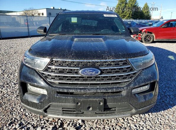 1FMSK8DH5LGC27340 2020 FORD EXPLORER Black Widok z przodu