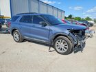 2021 Ford Explorer Xlt Синий vin: 1FMSK8DH5MGA23297