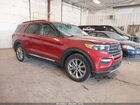 2021 Ford Explorer Xlt Red vin: 1FMSK8DH5MGA29696