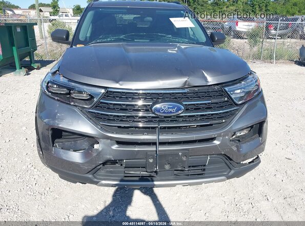 1FMSK8DH5RGA01842 2024 FORD EXPLORER Gray Widok z przodu
