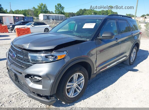 1FMSK8DH5RGA01842 2024 FORD EXPLORER Gray Przód lewy
