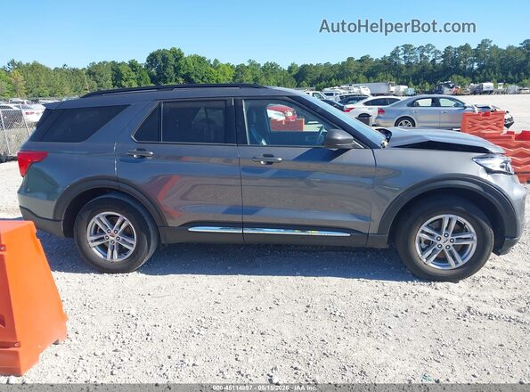 1FMSK8DH5RGA01842 2024 FORD EXPLORER Gray Widok wnętrza z tyłu