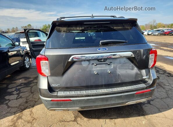 1FMSK8DH6LGC39867 2020 FORD EXPLORER Черный Вид сзади