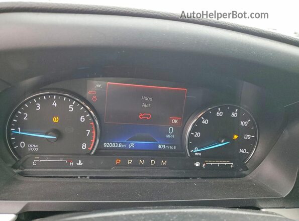 1FMSK8DH6LGC42932 2020 FORD FORD EXPLORER Blue ხელსაწყოთა პანელის ხედი