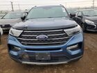 2020 Ford Explorer Xlt Blue vin: 1FMSK8DH6LGC42932
