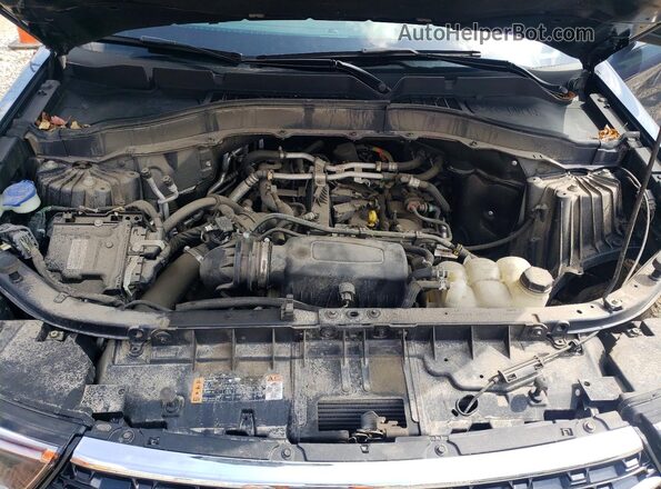 1FMSK8DH6MGA13409 2021 FORD EXPLORER Синий Вид подкапотного пространства