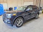 2021 Ford Explorer Xlt Black vin: 1FMSK8DH6MGA32283