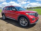 2022 Ford Explorer Xlt Red vin: 1FMSK8DH6NGA73076