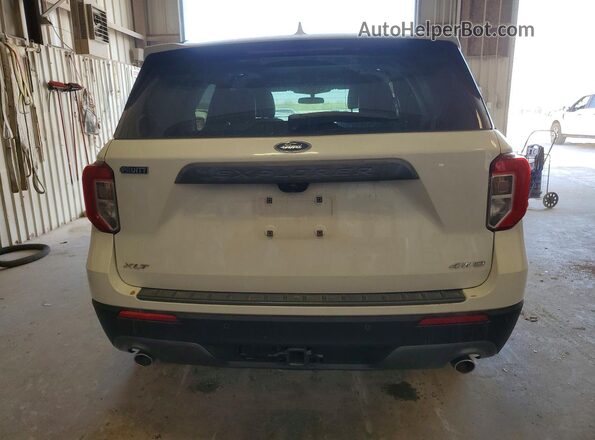 1FMSK8DH6RGA14924 2024 FORD EXPLORER Белый Вид сзади