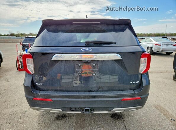 1FMSK8DH6RGA53643 2024 FORD EXPLORER Черный Вид сзади