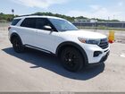 2020 Ford Explorer Xlt White vin: 1FMSK8DH7LGC00723