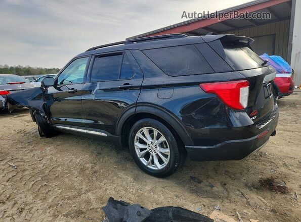1FMSK8DH7MGA00779 2021 FORD FORD EXPLORER Черный Задняя левая четверть
