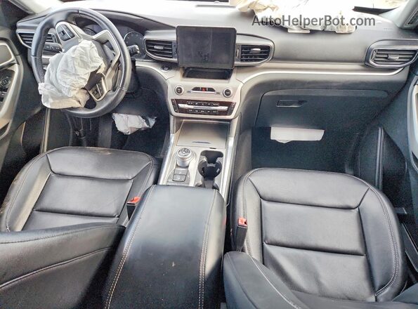 1FMSK8DH7MGA00779 2021 FORD FORD EXPLORER Черный Вид панели приборов
