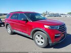 2021 Ford Explorer Xlt Red vin: 1FMSK8DH7MGA71934