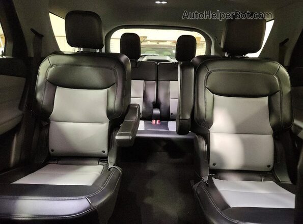 1FMSK8DH7NGA91313 2022 FORD EXPLORER Черный Вид задних сидений