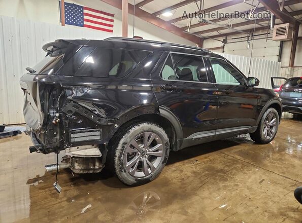 1FMSK8DH7NGA91313 2022 FORD EXPLORER Черный Задняя правая четверть