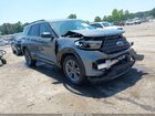 2022 Ford Explorer Xlt Gray vin: 1FMSK8DH7NGC17671