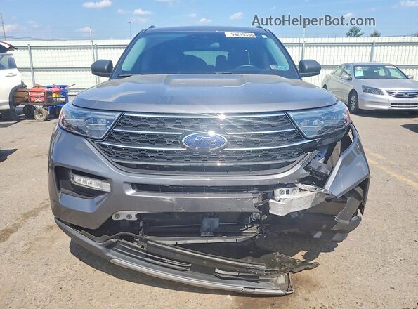 1FMSK8DH7NGC36169 2022 FORD EXPLORER Charcoal Widok z przodu