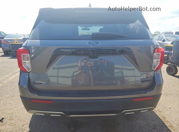 1FMSK8DH7NGC36169 2022 FORD EXPLORER Charcoal Widok z tyłu