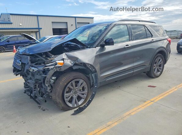 1FMSK8DH7PGA91492 2023 FORD FORD EXPLORER Silver Przód lewy