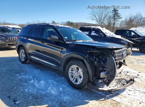 1FMSK8DH7PGC02753 2023 FORD EXPLORER Черный Передняя правая четверть