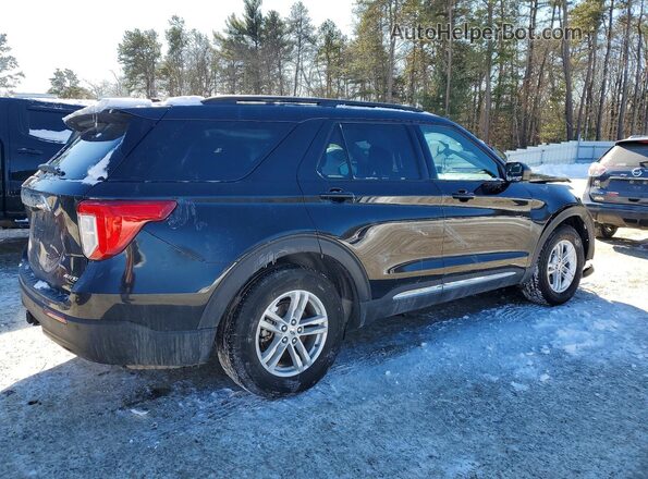1FMSK8DH7PGC02753 2023 FORD EXPLORER Черный Задняя правая четверть