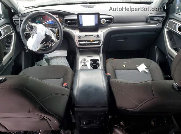 1FMSK8DH7PGC02753 2023 FORD EXPLORER Черный Вид панели приборов