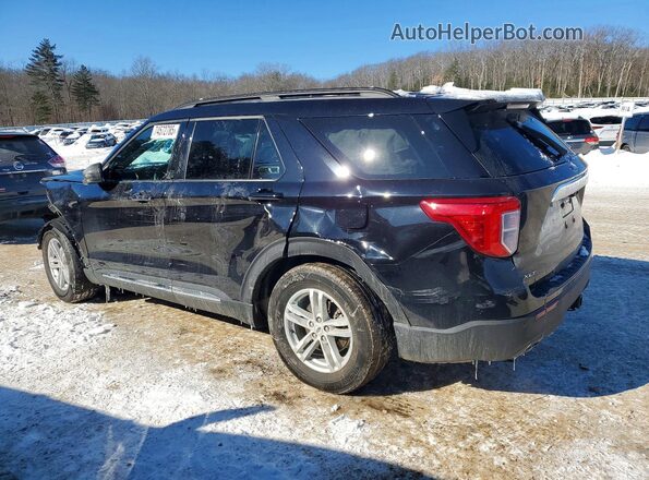 1FMSK8DH7PGC02753 2023 FORD EXPLORER Черный Задняя левая четверть